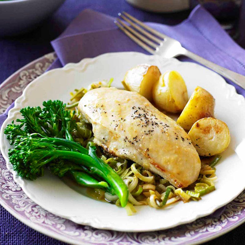 Photo of Roasted chicken with leeks and orange by WW