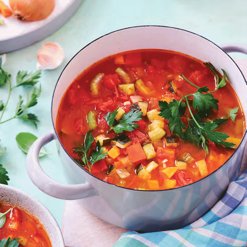 Zero veggie soup