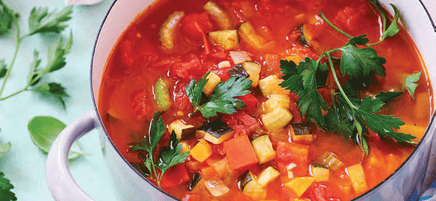 Zero veggie soup