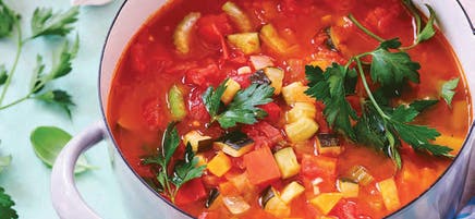 Zero veggie soup