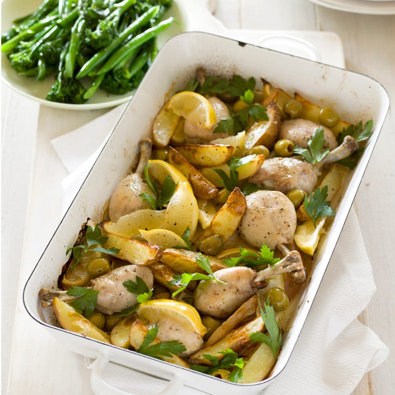 Photo of Chicken, olive and potato tray bake by WW