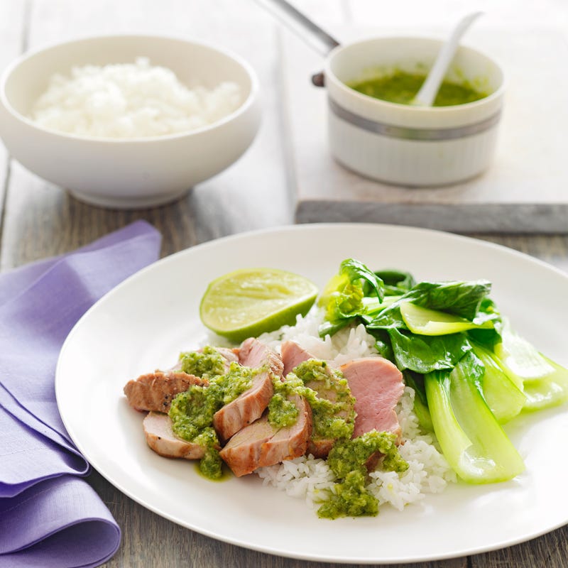 Photo of Grilled pork fillet with nam jim by WW