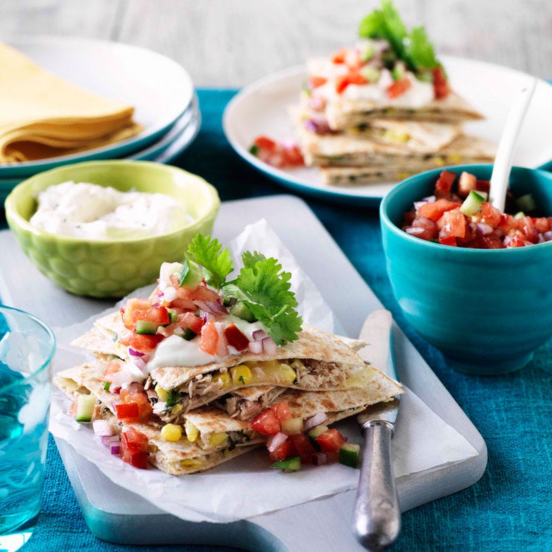 Photo of Tuna and corn quesadilla by WW