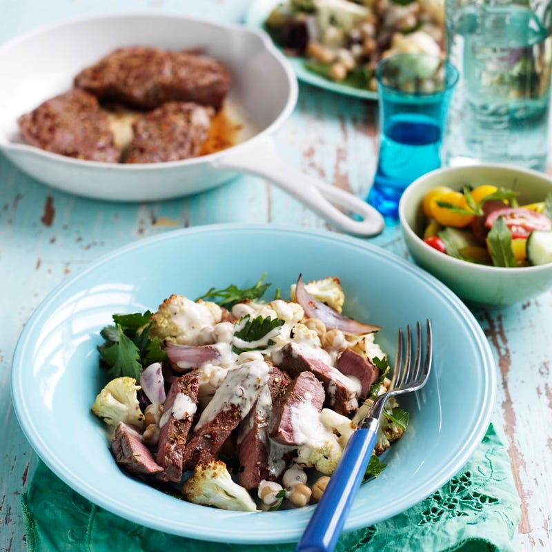 Photo of Lamb with tahini sauce by WW