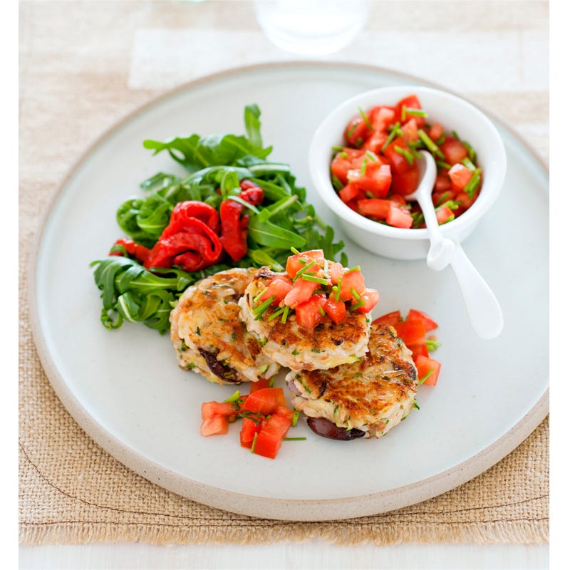 Photo of Rice, tuna and zucchini fritters by WW