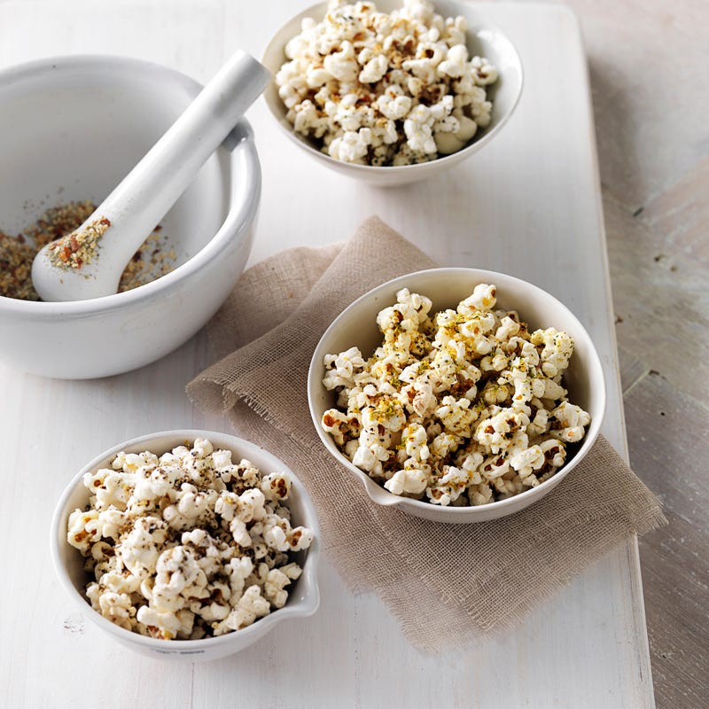 Spiced popcorn