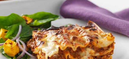 Double-duty lasagne