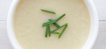 Leek and potato soup