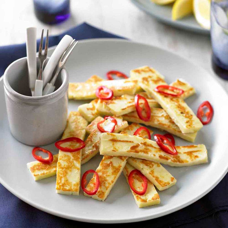 Photo of Haloumi with lemon and chilli by WW