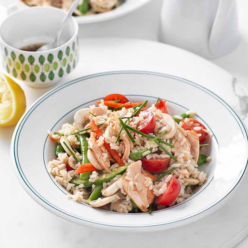 Photo of Grilled salmon salad by WW