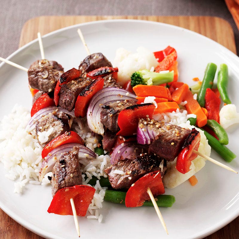 Photo of Beef skewers by WW