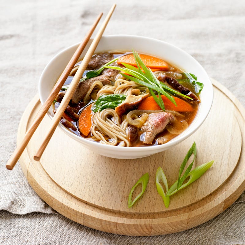 Photo of Beef ramen with soba noodles by WW