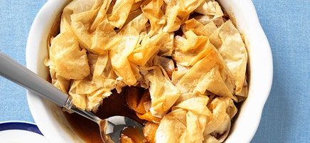 Apricot pie