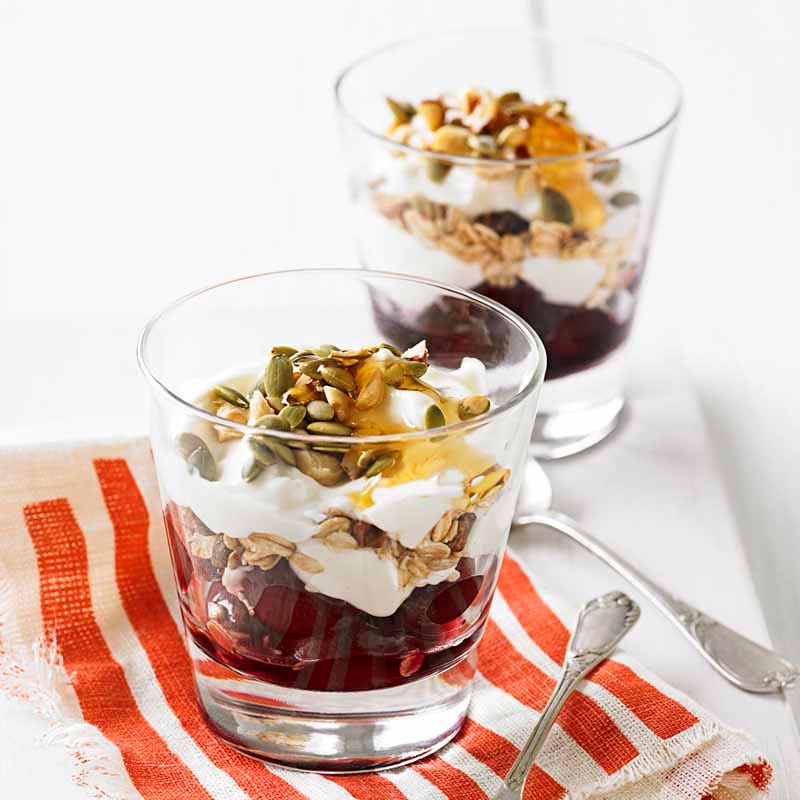 Photo of Cherry and yoghurt muesli cups by WW