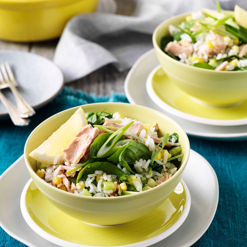 Photo of Warm tuna rice salad by WW