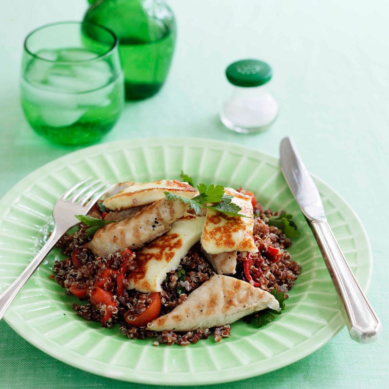 Photo of Quinoa with chicken and haloumi by WW