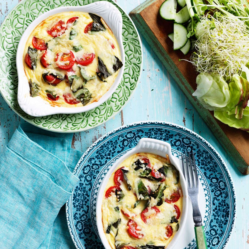 Photo of Basil and tomato parmesan bake by WW