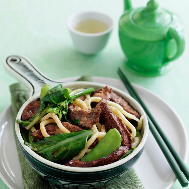 Photo of Chicken and Chinese broccoli stir-fry by WW