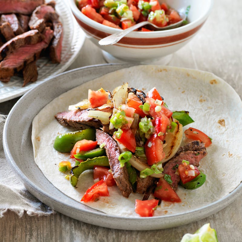 Photo of Spicey Beef fajitas by WW