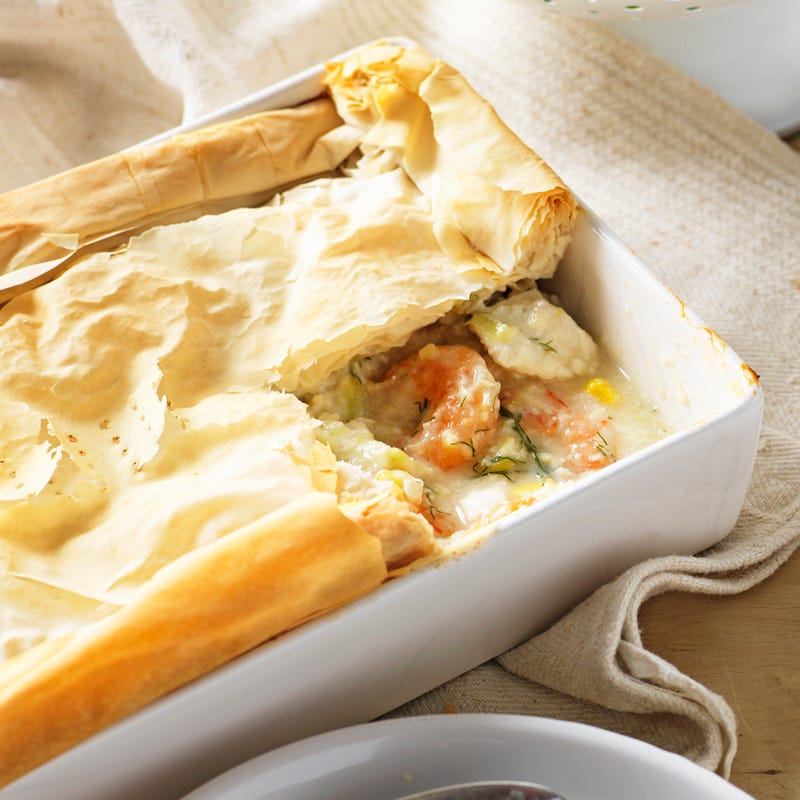 Photo of Prawn and snapper pie by WW