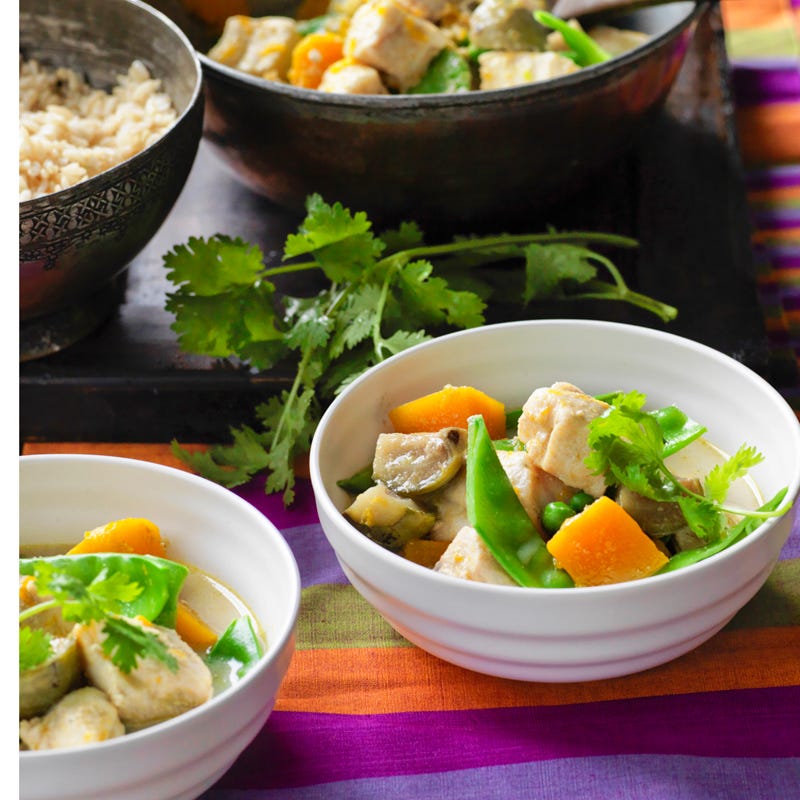 Photo of Green fish curry by WW