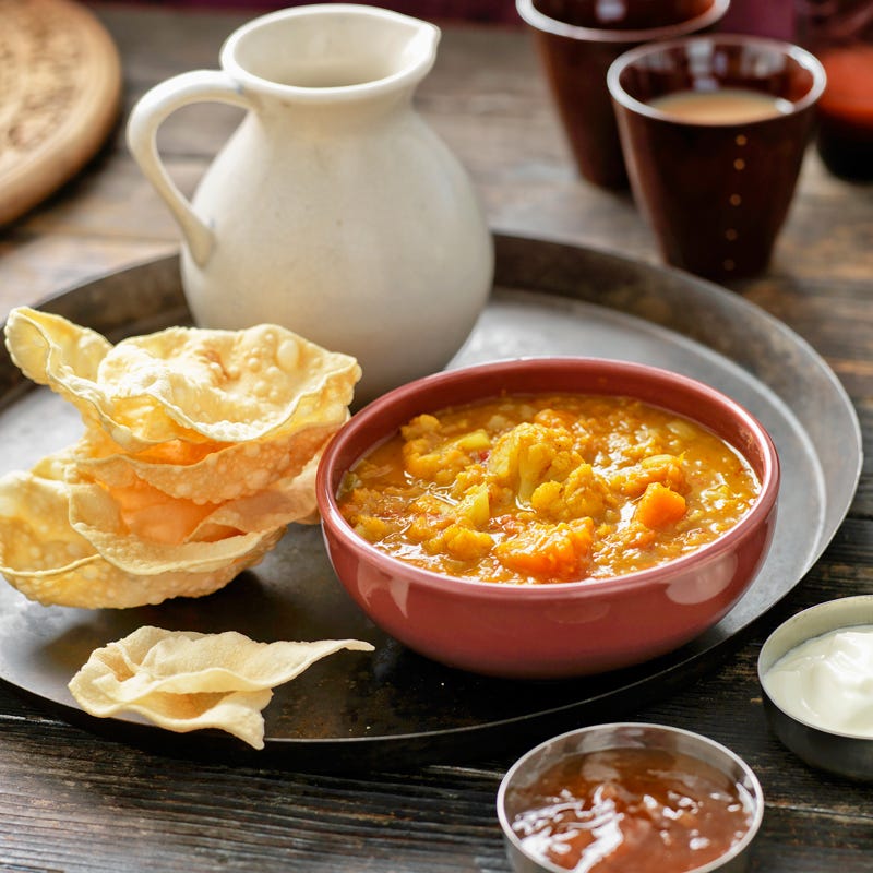 Photo of Pumpkin and cauliflower dhal by WW