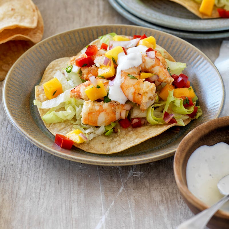 Photo of Spicy prawn and tostada salad by WW