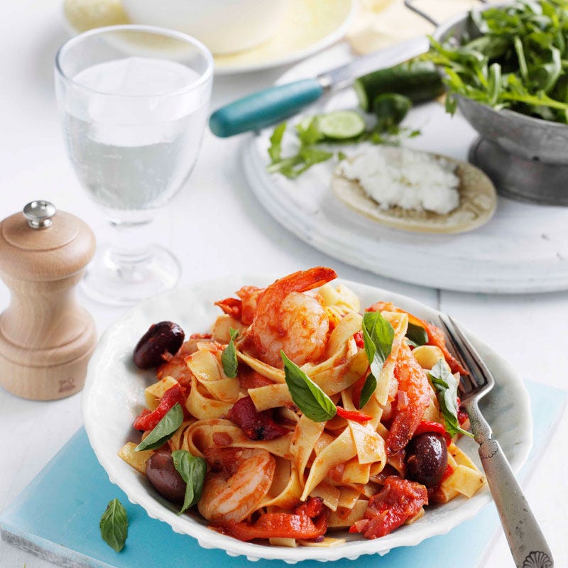 Photo of Chilli prawn pasta by WW