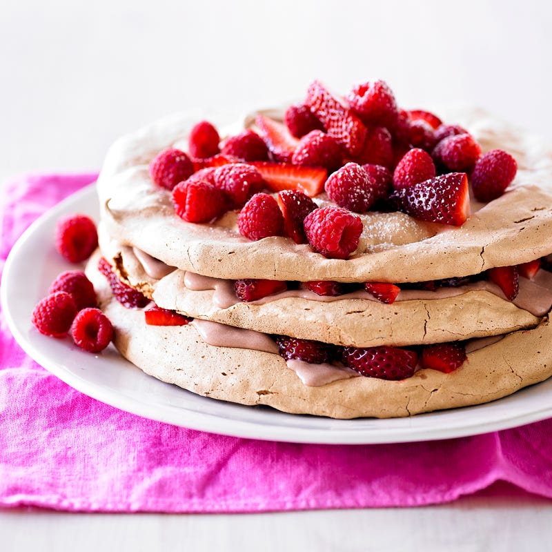 Photo of Chocolate pavlova with berries by WW