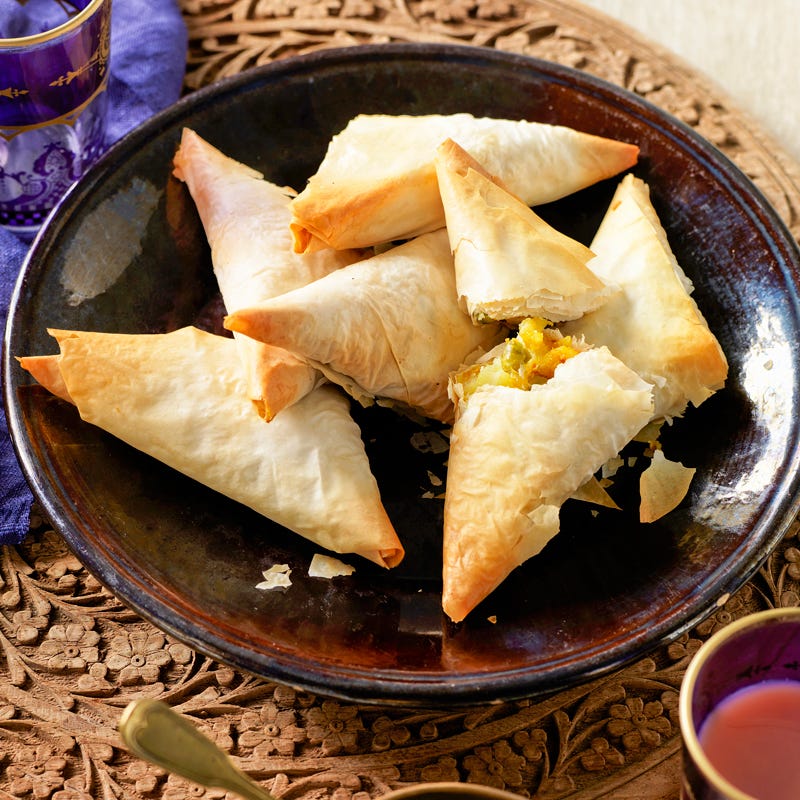 Photo of Potato and pea samosas by WW