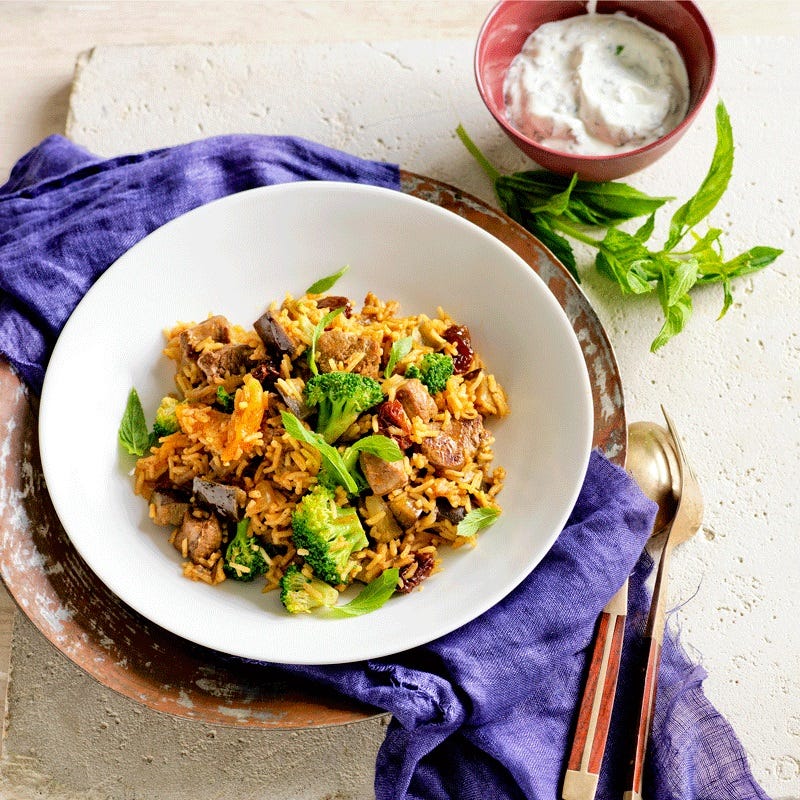 Photo of Lamb and eggplant biryani by WW