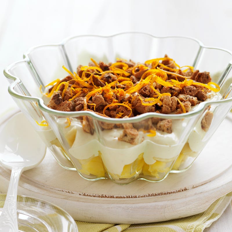 Photo of Pineapple and banana upside-down cheesecake by WW