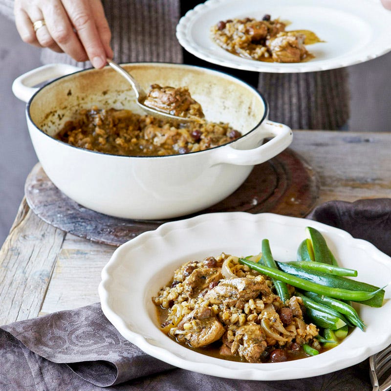 Photo of Chermoula braised chicken with barley by WW