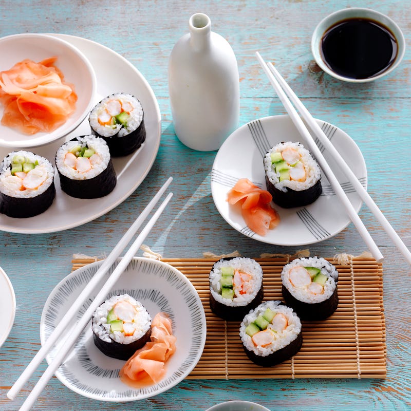 Photo of Prawn and cucumber sushi by WW