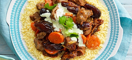 Moroccan lamb, carrot and date tagine