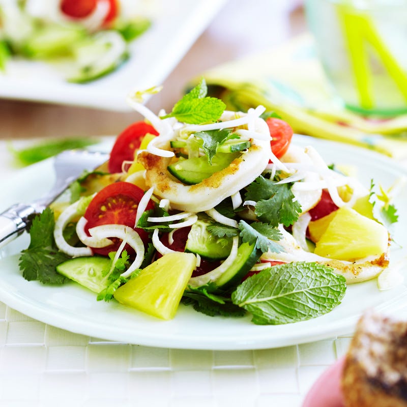 Photo of Squid salad with pineapple by WW