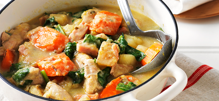 Creamy chicken casserole