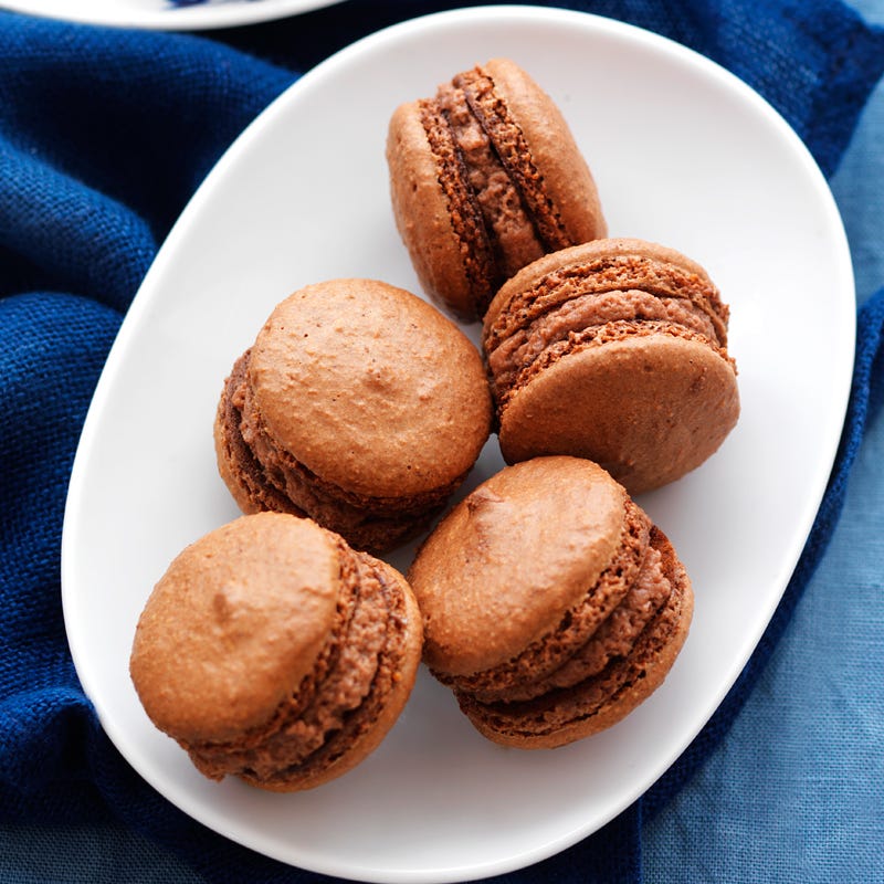 Photo of Chocolate macarons by WW