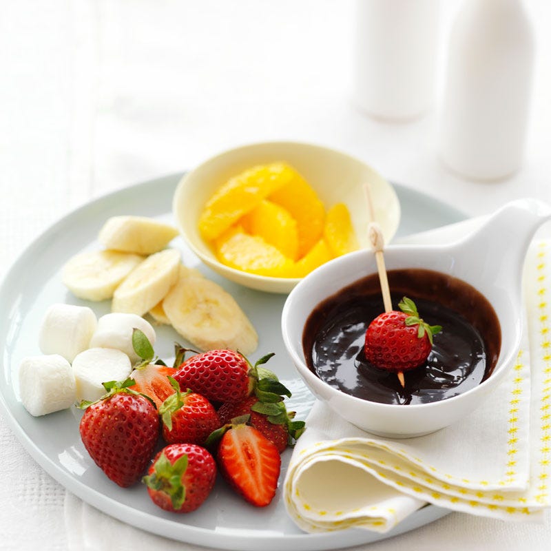 Photo of Easy chocolate fondue by WW