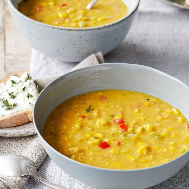 Photo of Corn chowder with rye by WW