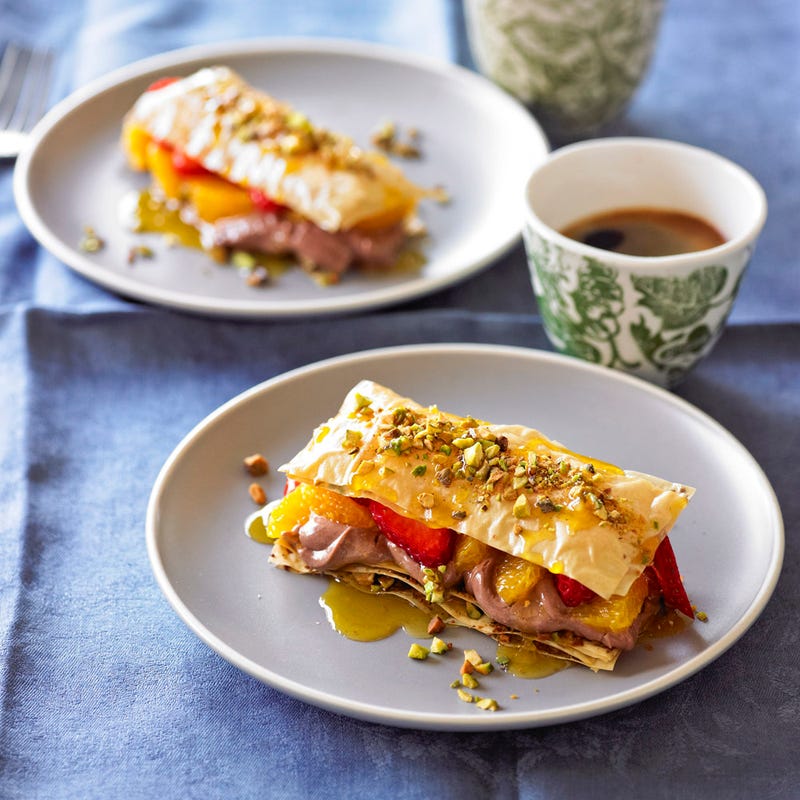 Photo of Choc-orange baklava stacks by WW
