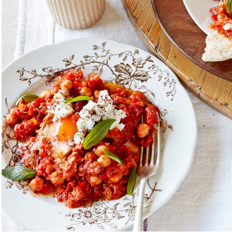 Photo of Persian eggs with feta and sumac by WW