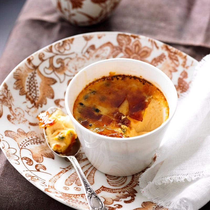 Photo of Passionfruit and coconut creme brulee by WW