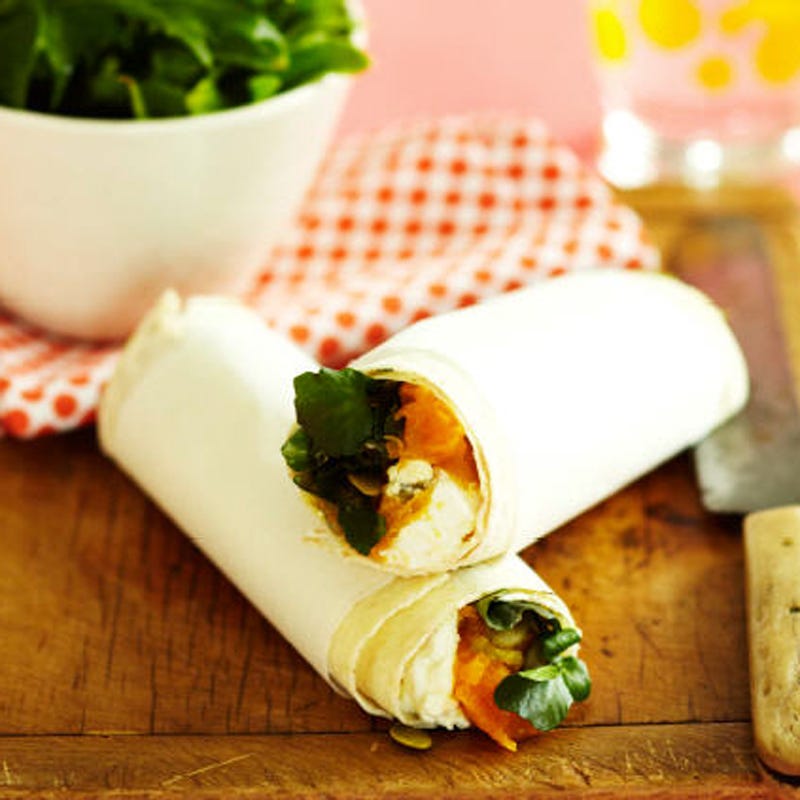 Photo of Feta and pumpkin salad wraps by WW