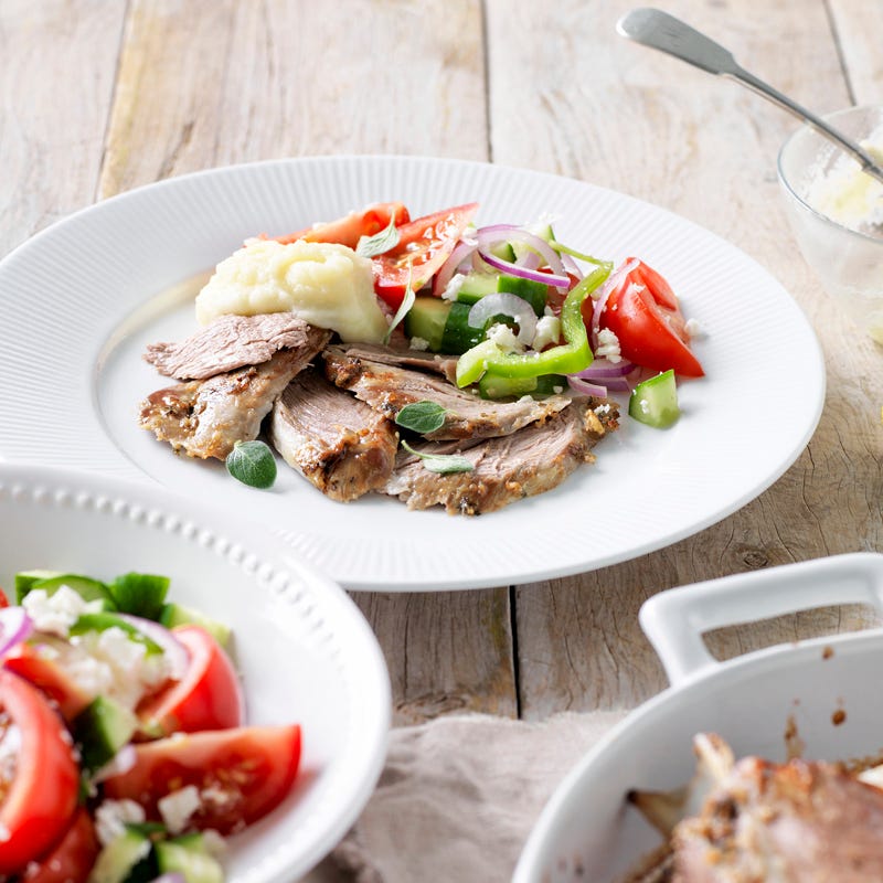 Photo of Greek lamb with skordalia by WW