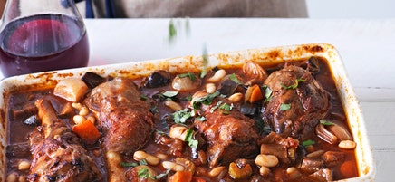 Italian lamb shanks