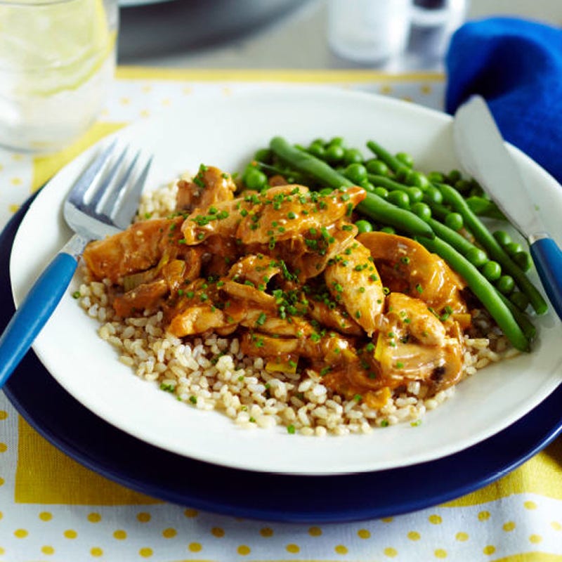 Photo of Chicken, leek and mushroom stroganoff by WW