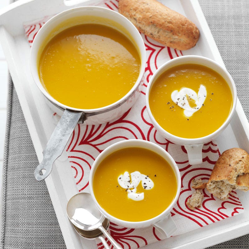 Photo of Pumpkin, sweet potato and ginger soup by WW