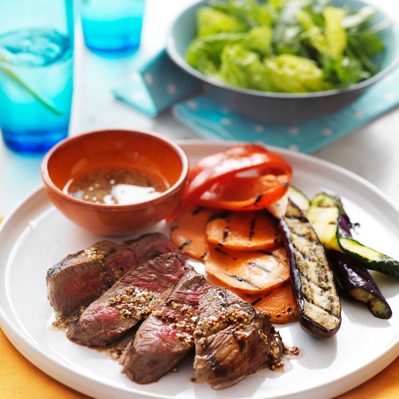 Photo of Beef with grilled vegetables by WW