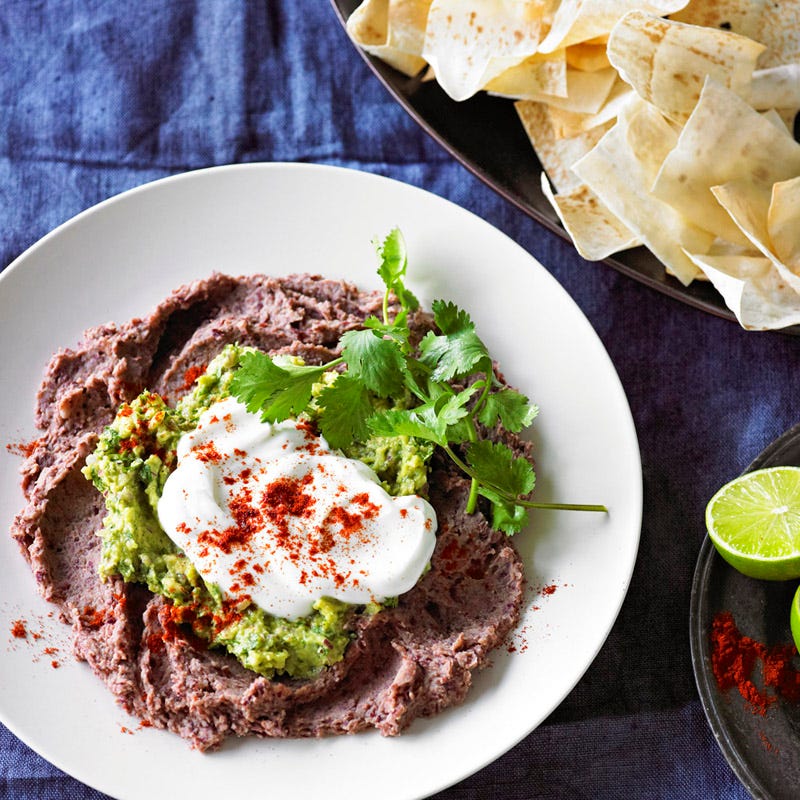Photo of Mexican dip with corn chips by WW